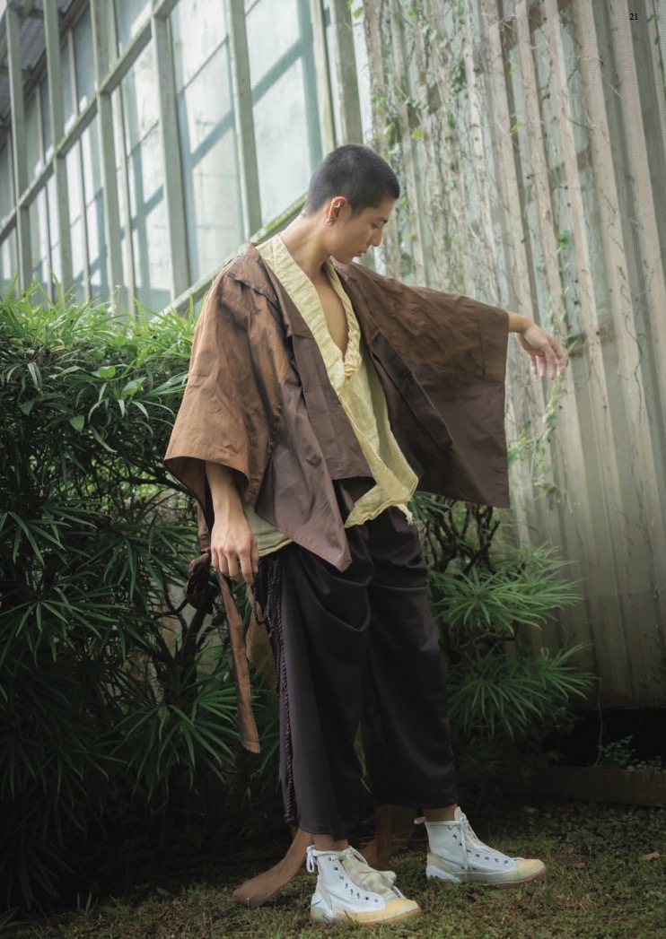Editorial modelling portrait