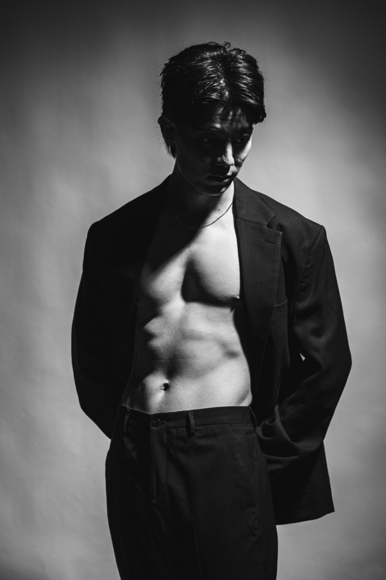 Fashion modelling portrait