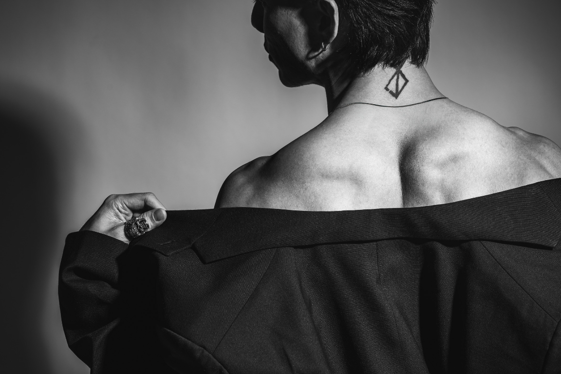 Editorial fashion portrait